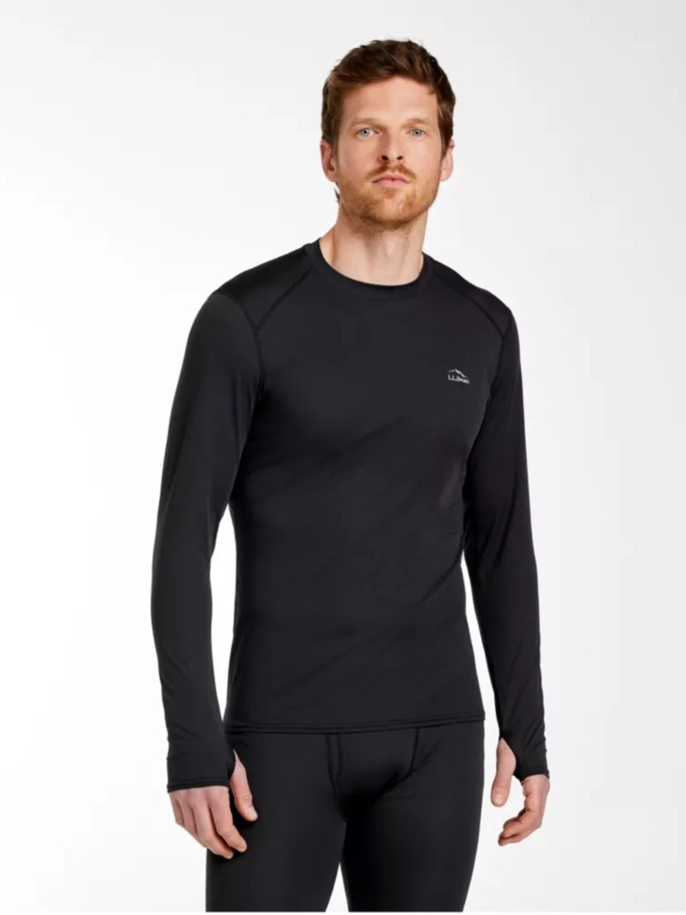 L.L. Bean Lightweight Crew Base Layer, Long Sleeve